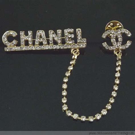 gold chanel brooch replica